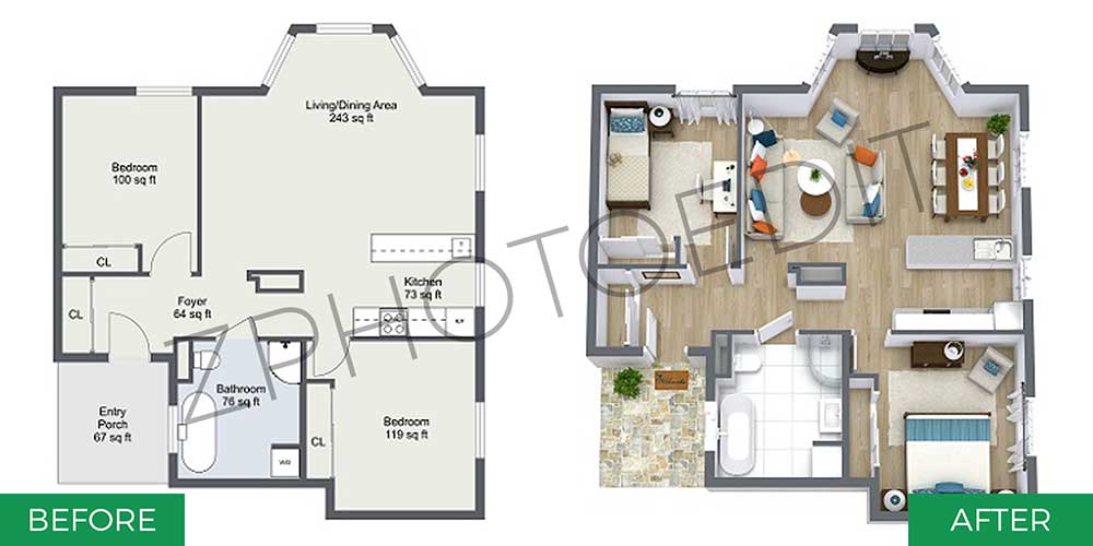 Floor plan Conversions Services